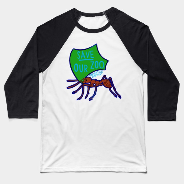 Day 18- Leafcutter Ant Baseball T-Shirt by CelticDragoness